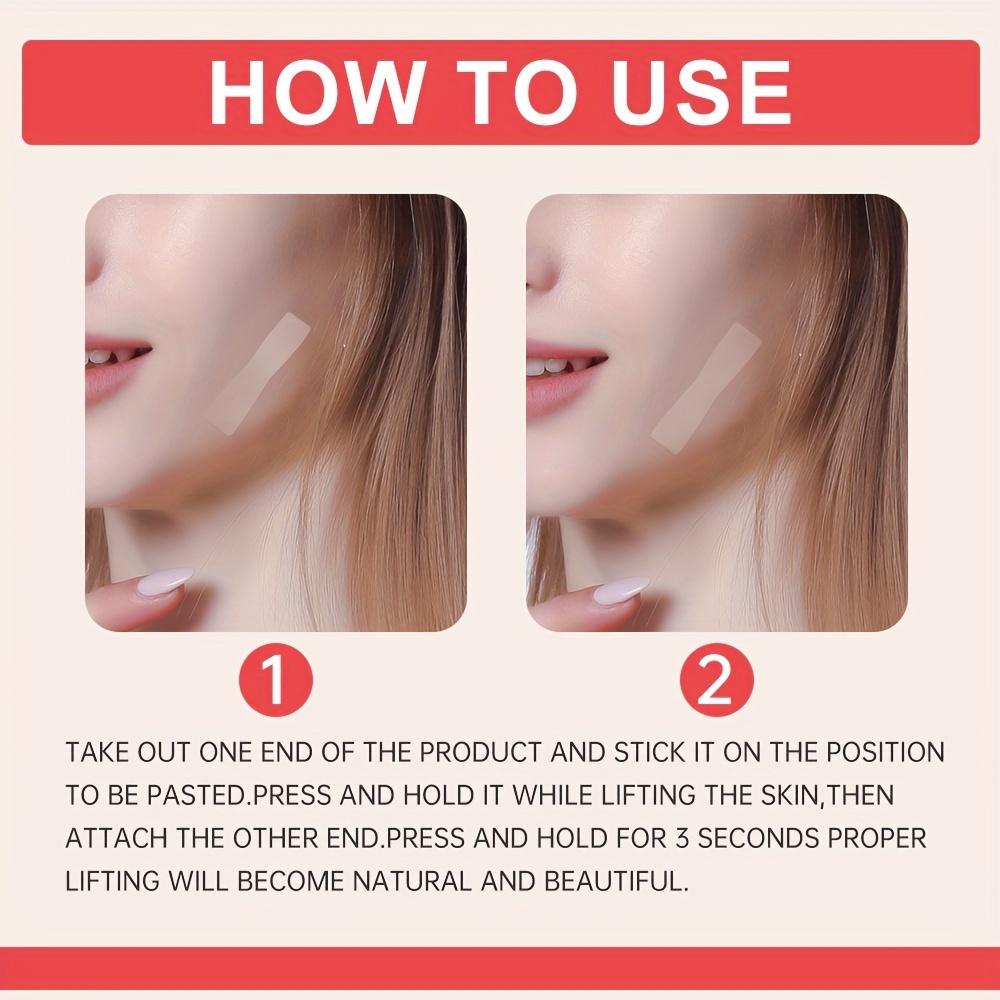 Facial Lifting Tape Ultra thin Transparent Face Lifting - Temu