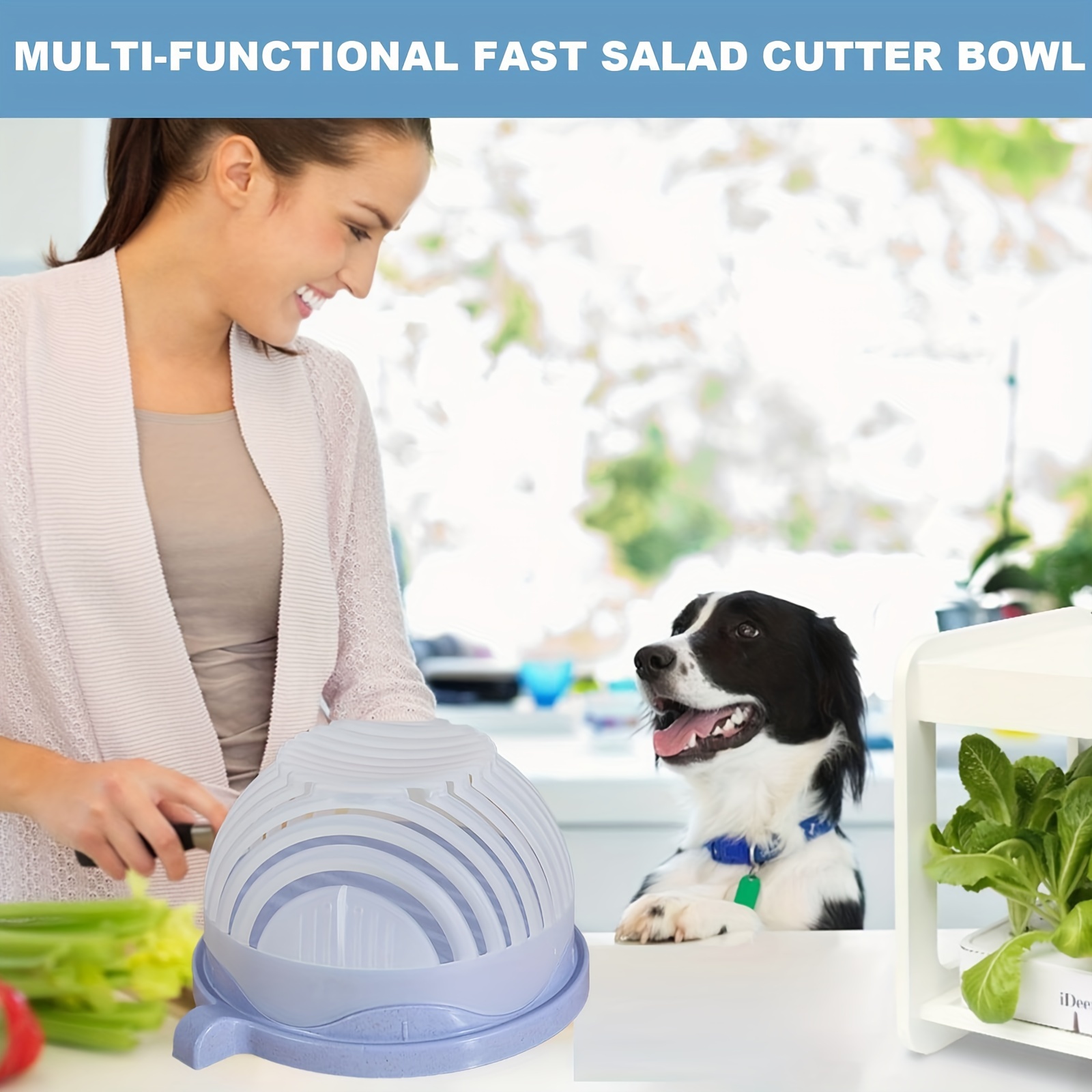 Salad Cutter Bowl Salad Maker Tools Fruit Vegetable Chopper Holder Vegetable  Cutter Holder Portable Practical Sorage Basket Kitchen Tool Kitchen Gadgets  - Temu Germany