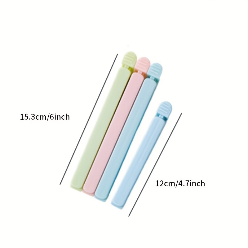 10pcs Sealing Clips 4.33inch Thin PP Plastic Material Snack Food Clip  Sealing Bag Sealing Clip Plastic Bag Clip Food Sealing Sealing Clip for  restaura