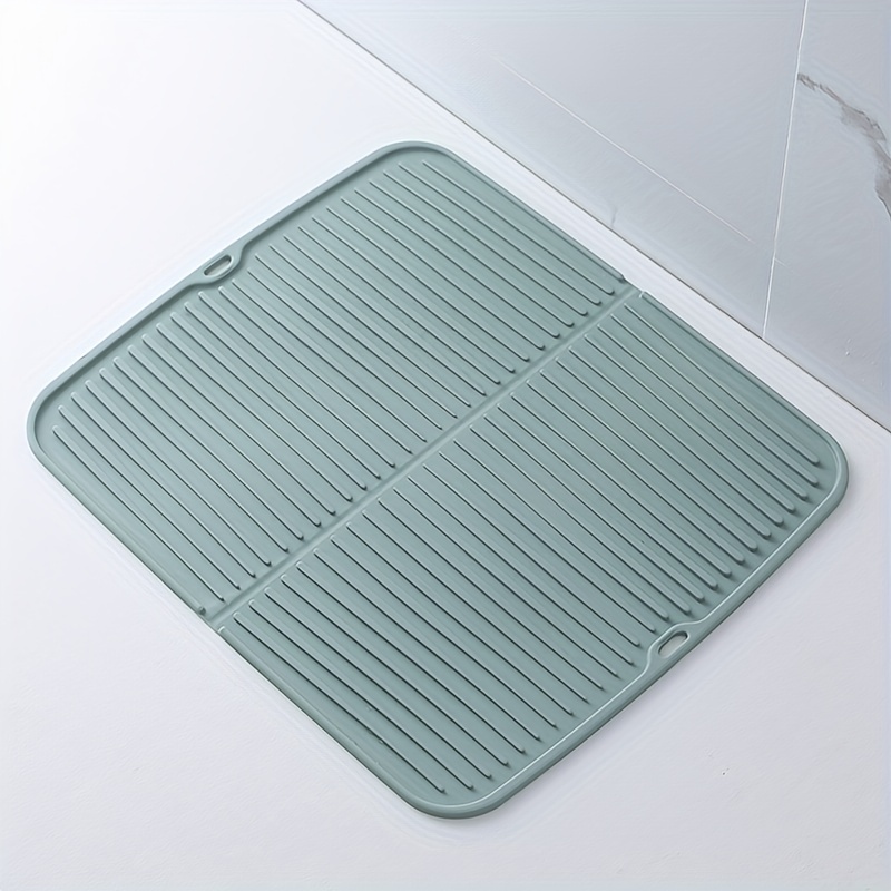 Cdar Silicone Heat Resistant Mat Rectangle Non Slip Pot Holder Pad for  Kitchen
