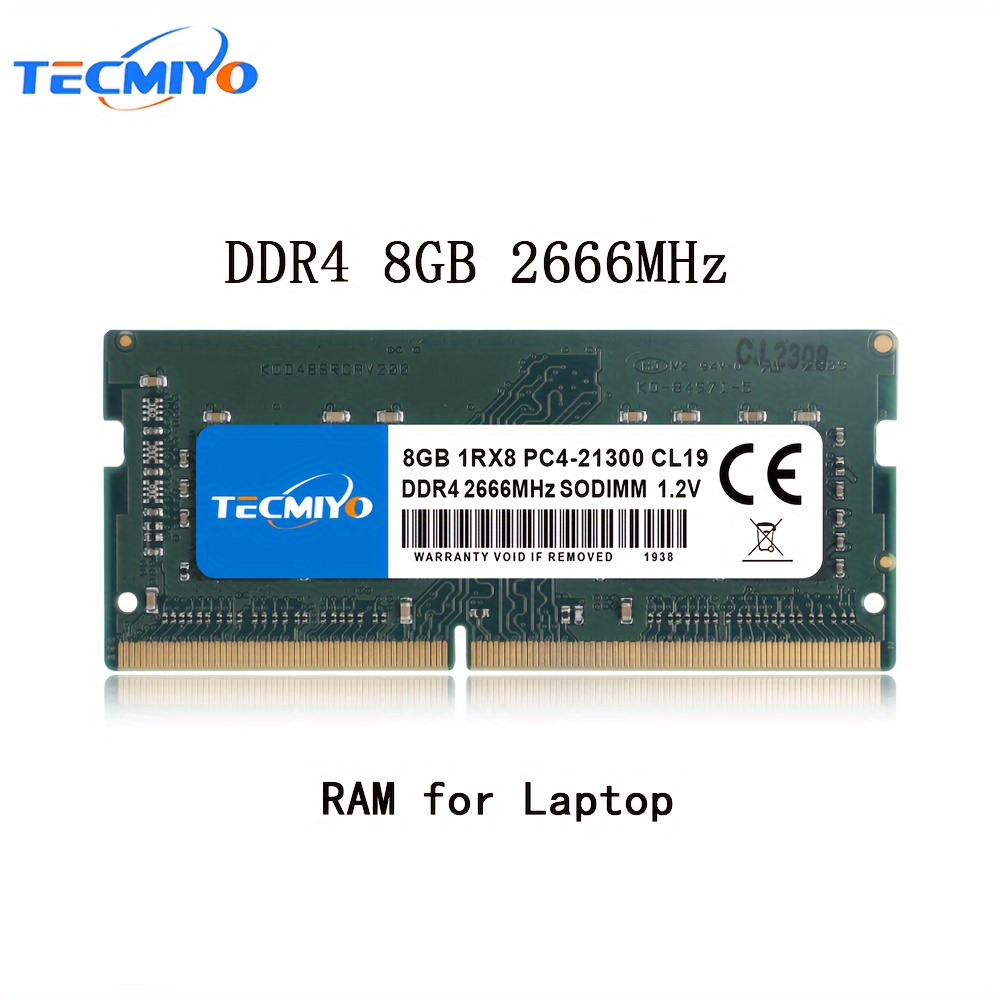 walram Barrette de RAM 8 Go DDR4 pour PC portable, , 2666MHz 1.2V