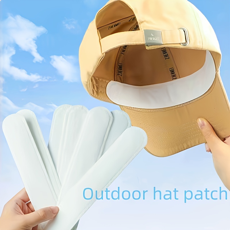 10/ Hat Sweat Sticker, Hat Cap Absorbent Sweat Pad, Sweat Liner Shirt  Collar Pads, Hat Reducing Sweat Tape, Hat Liner Cap Protection, Collar  Protector