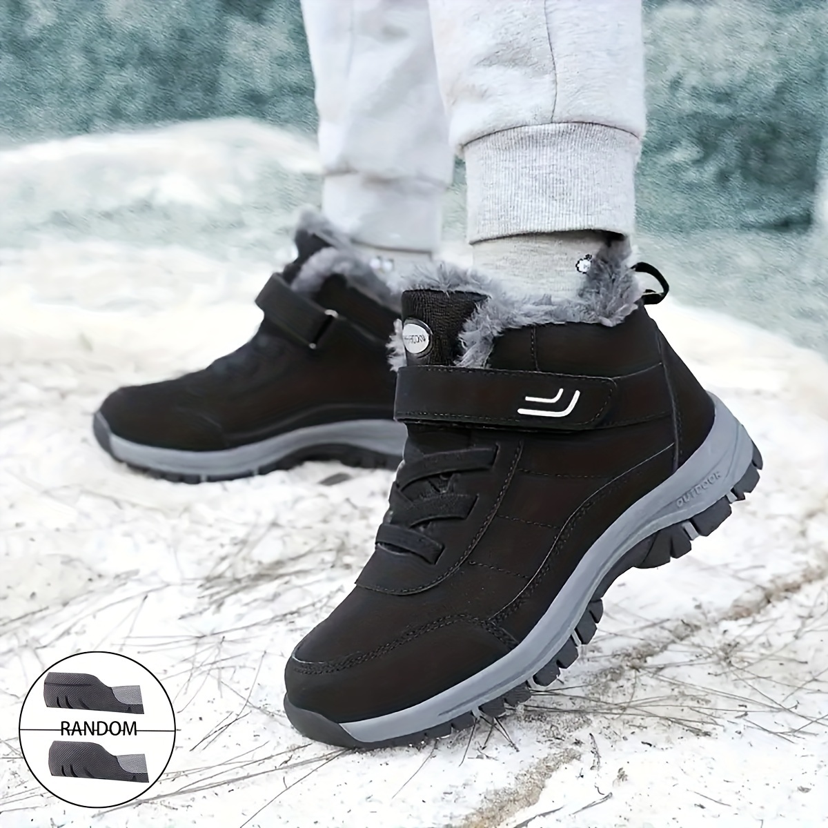 Thermal Wear Resistance Thick Sole Non Slip Tactical Hiking - Temu
