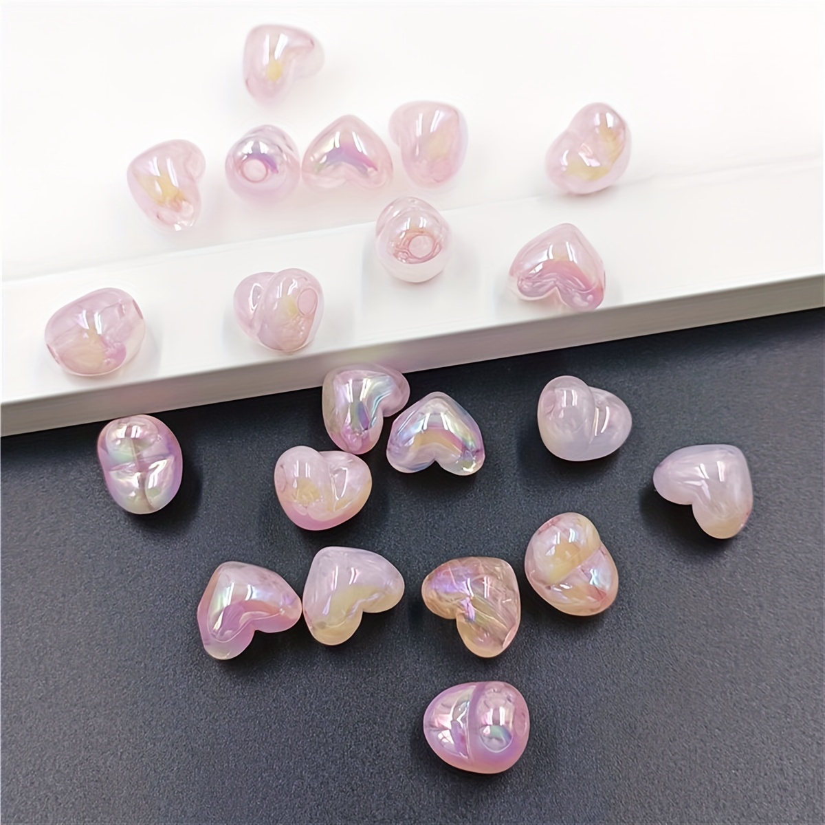 Acrylic Beads for Bracelets Jewelry Making 12mm, Jelly color