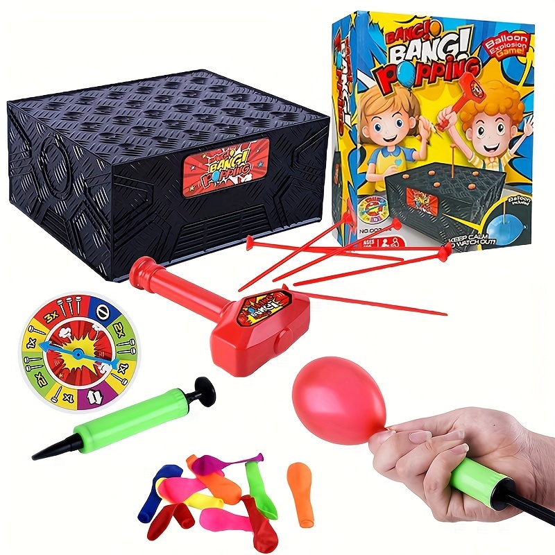 

Balloon Pop Game Board, Whacking Balloon Games, Exploding Box Balloon Game, For Family Gatherings, Birthday Gifts, Party Favors Etc.