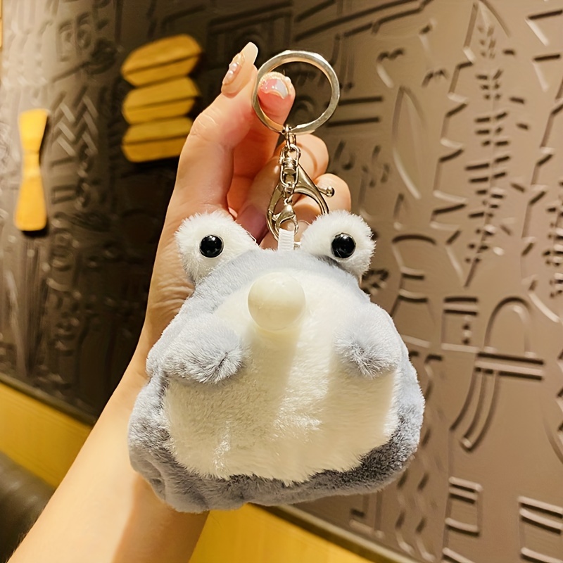 Cartoon Cute Frog Keychain Key Ring Backpack Ornaments Women Bag Pendant Key Holder Accessories Holiday Gift,Temu