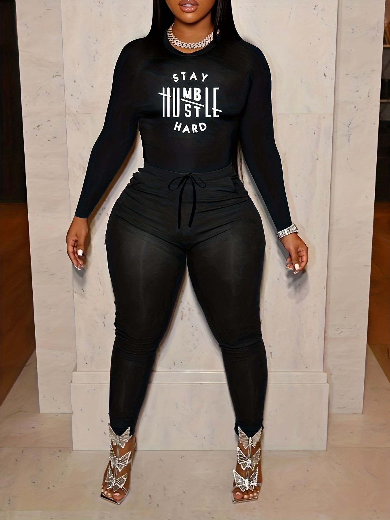 Black Plus Size Leggings – Strong and Humble Apparel
