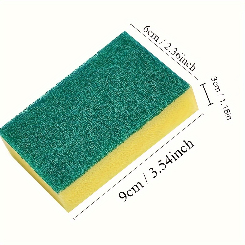 Christmas Sponge Wipe Cartoon Printing Scouring Pad - Temu