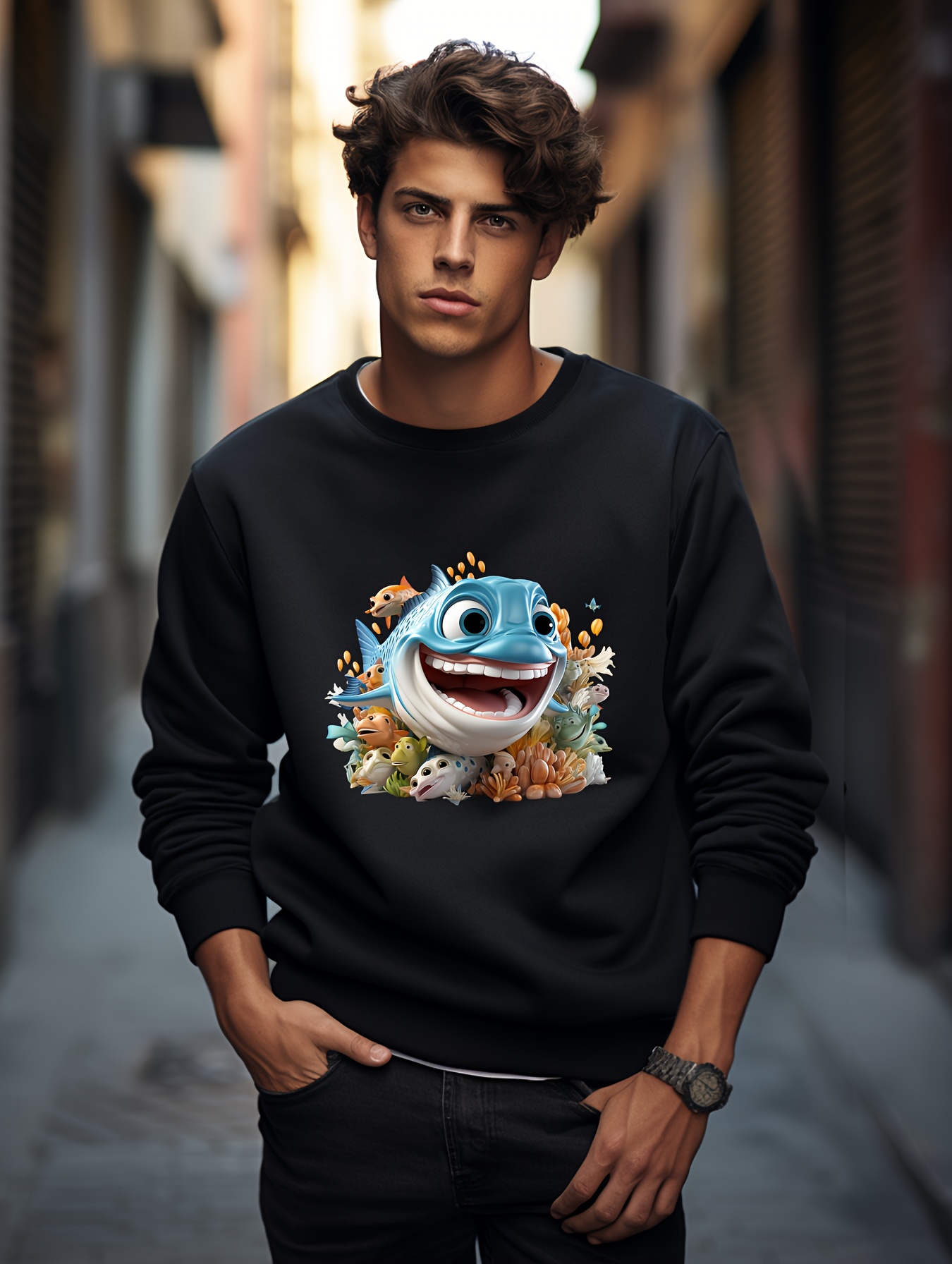 Fishing Sweatshirt - Temu