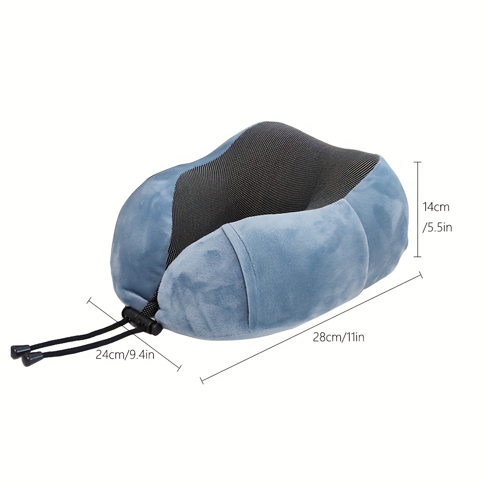 Cuscino Collo In Memory Foam A Forma U Gobba 1pc Cuscino - Temu Italy