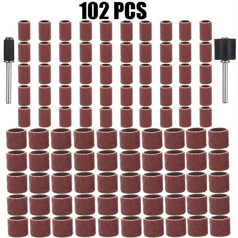 100pcs 80-7000 Grits 3 pouces Humide / sec Sander Pad avec 1/4 pouce Shank