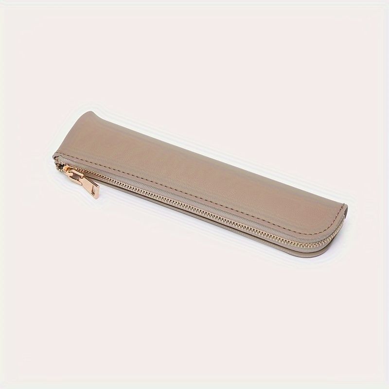 Leather Pen Case, Small Pencil Holder Pouch