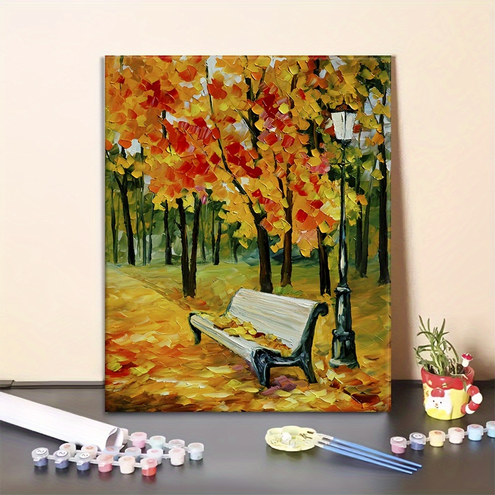 Diy Oil Painting By Numbers For Adults beginners Canvas - Temu