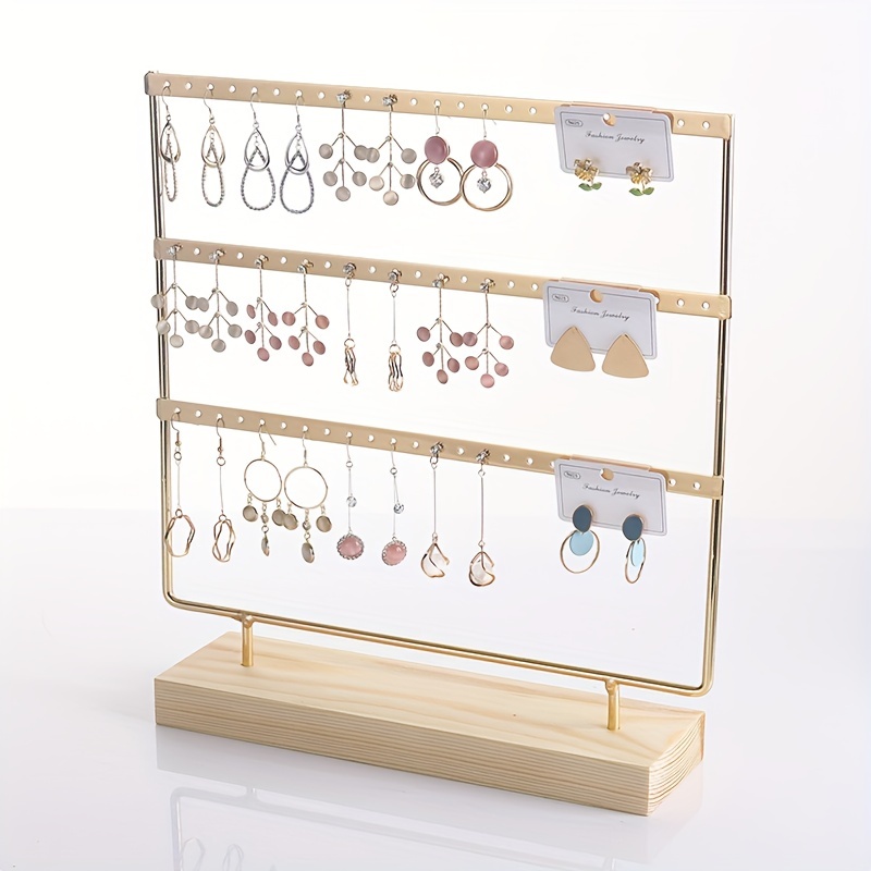 Earring Storage Rack Earring Organizer Available In - Temu
