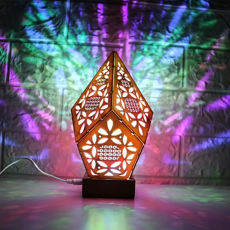 Bohemian Lamp Starry Sky 3d Prismatic Lamp Decorative - Temu
