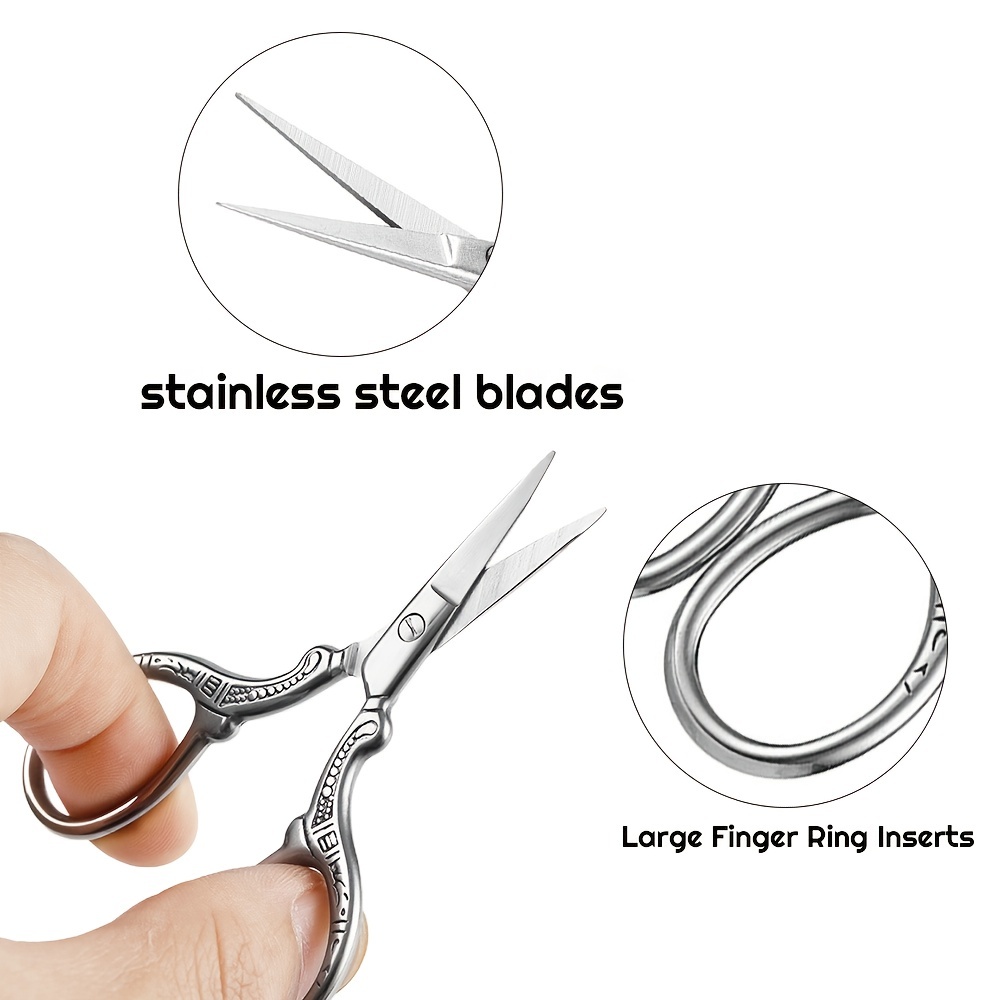 Multifunctional Scissors Stainless Steel Curved And Rounded - Temu