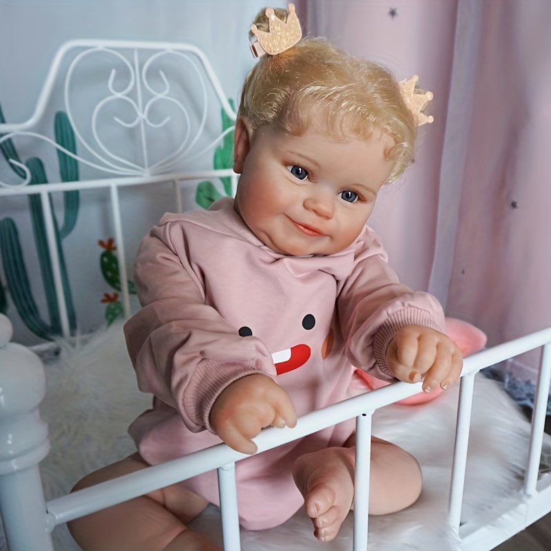 50/60CM Two Options Reborn Baby Doll Toddler Real Soft Touch Maddie – Kids  Toys