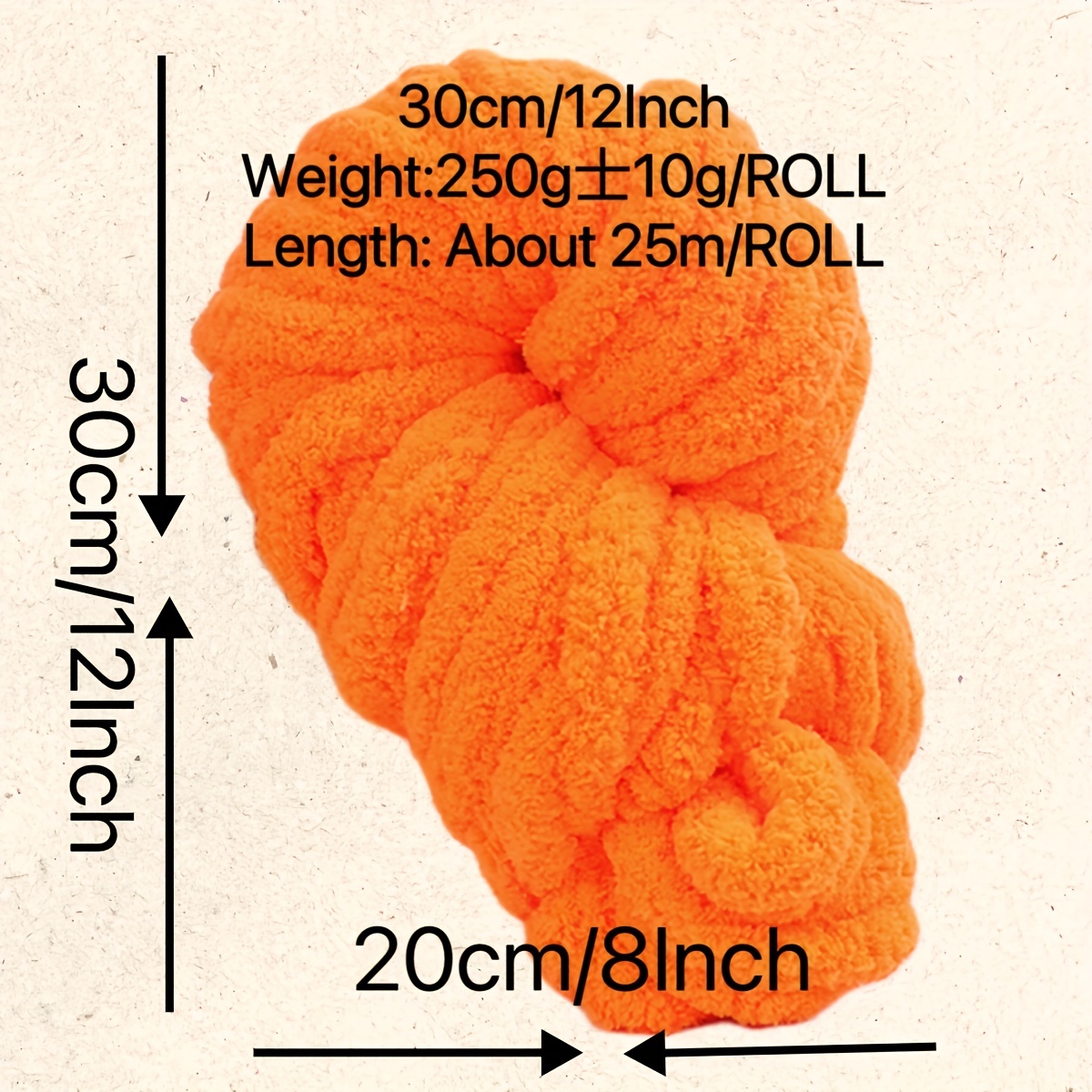 250g Chenille Wool Chunky Yarns Hand Knitting Crochet DIY Blanket