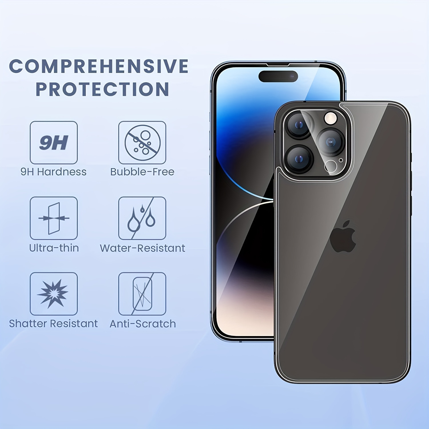Protector de Cámara de Cristal Templado 9H para iPhone 12 Pro Max