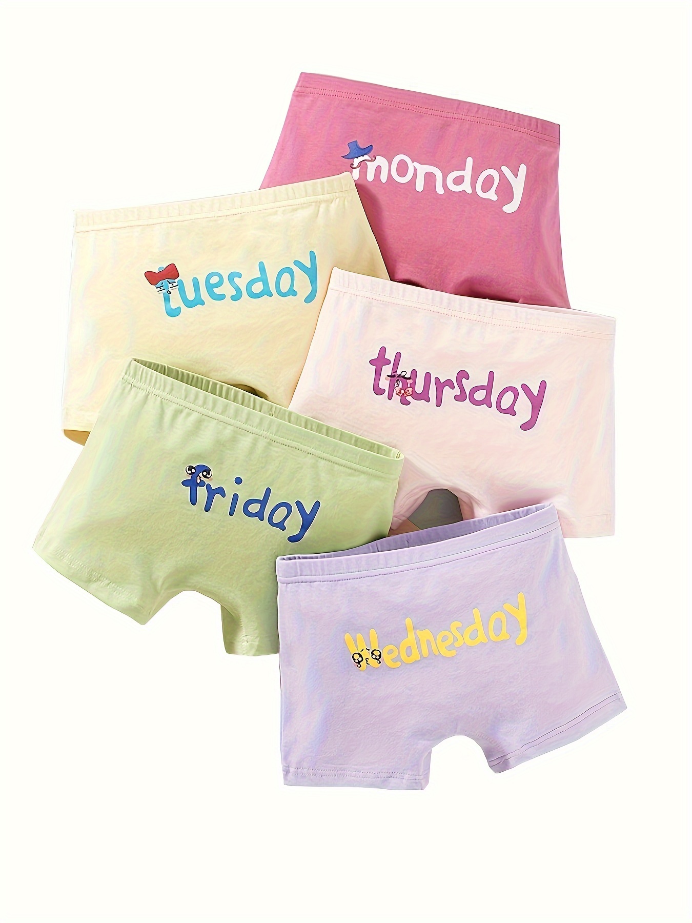 Polyester Underwear Girls Big Kids 12 16y Comfortable - Temu Canada