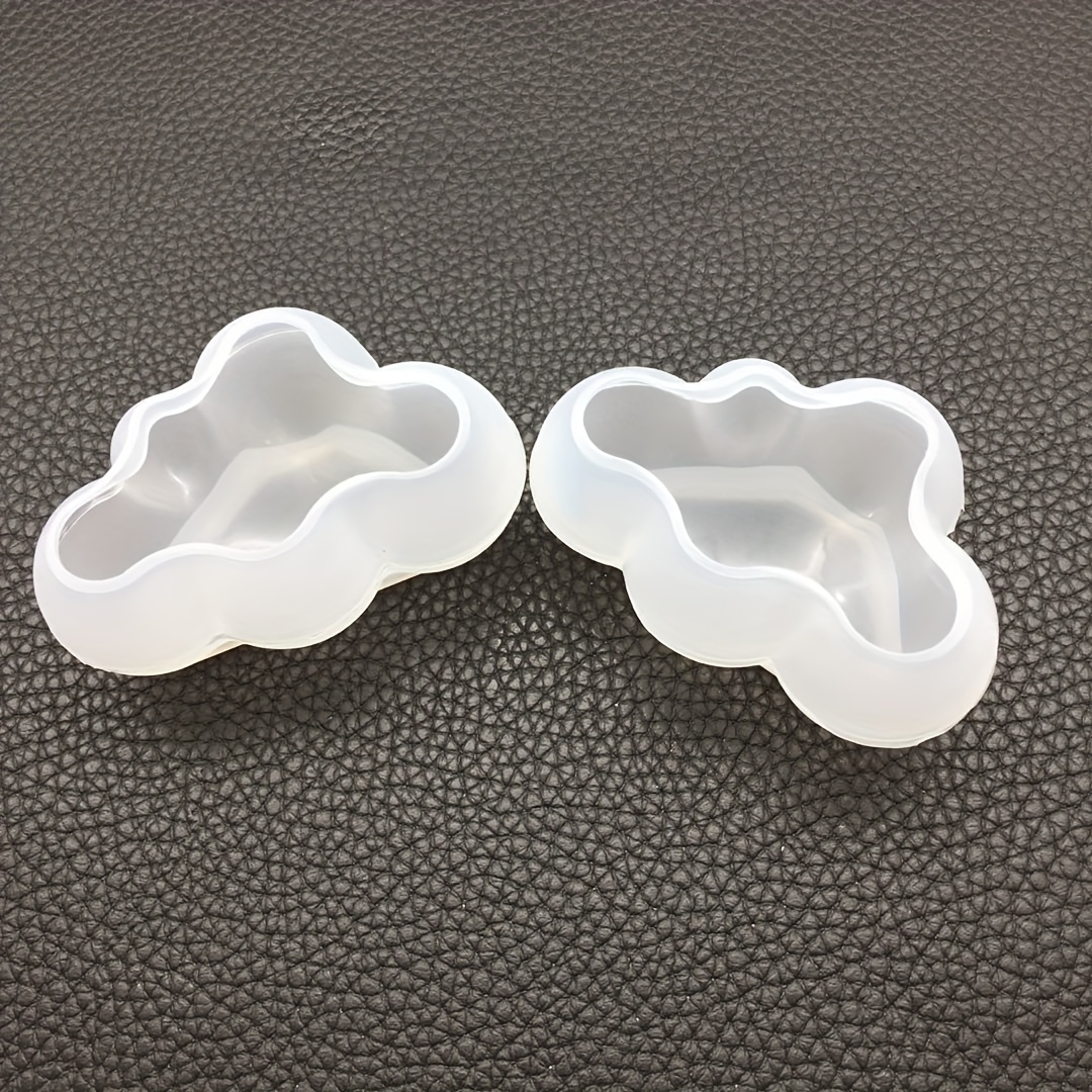 3d Cloud Shape Silicone Mold Diy Cloud Resin Cake Food Jelly - Temu