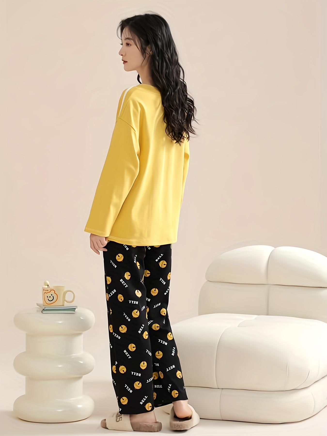 Dog print pajama online set