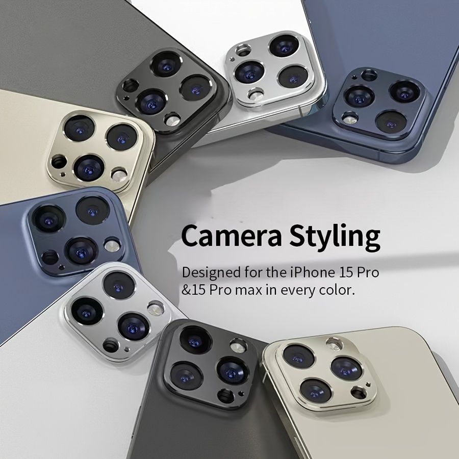 iPhone 15 Pro Max / iPhone 15 Pro, Camera Styling