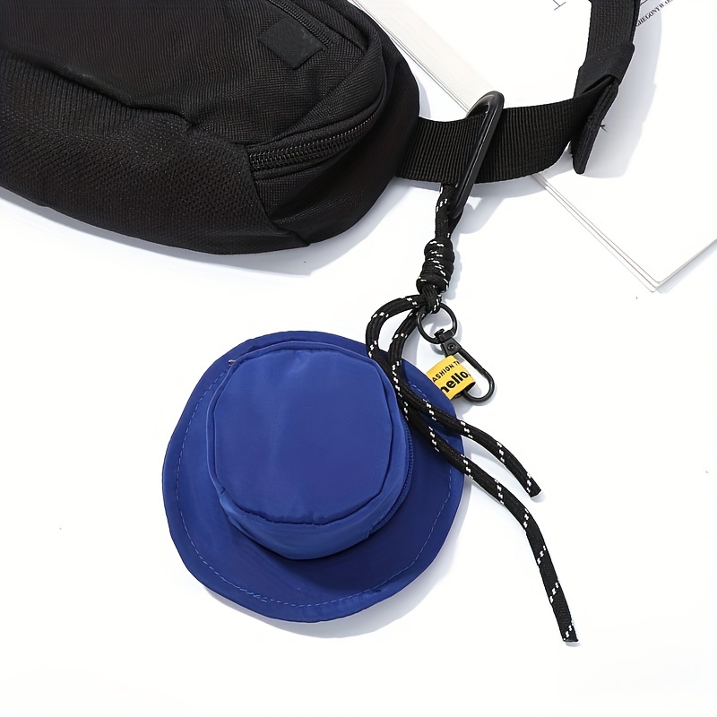 Portable Hat Shaped Coin Purse Mini Small Storage Bag Key Bag Earphone Bag  - Temu