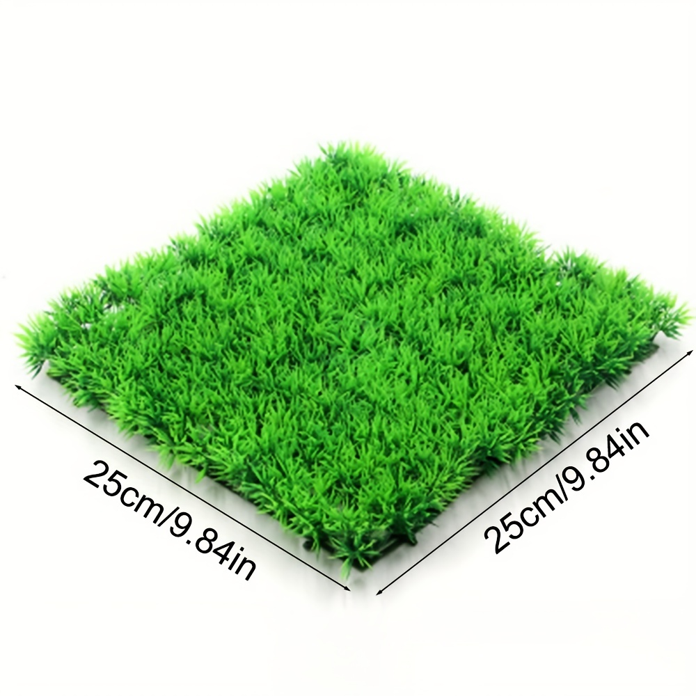 Artificial Water Aquatic Green Grass Plant Lawn Aquarium Fish Tank  Landscape ..X