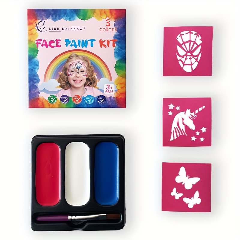 Body Painting Face Paint Kit Multi color Face And Body Paint - Temu