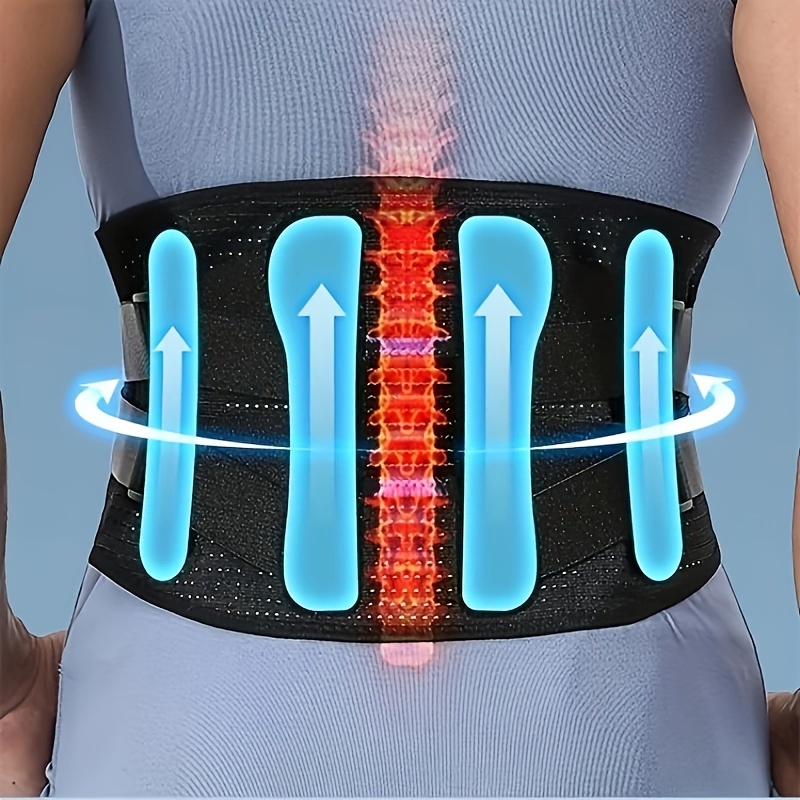 Lower Back Braces for Back Pain Relief - Compression Belt for Men