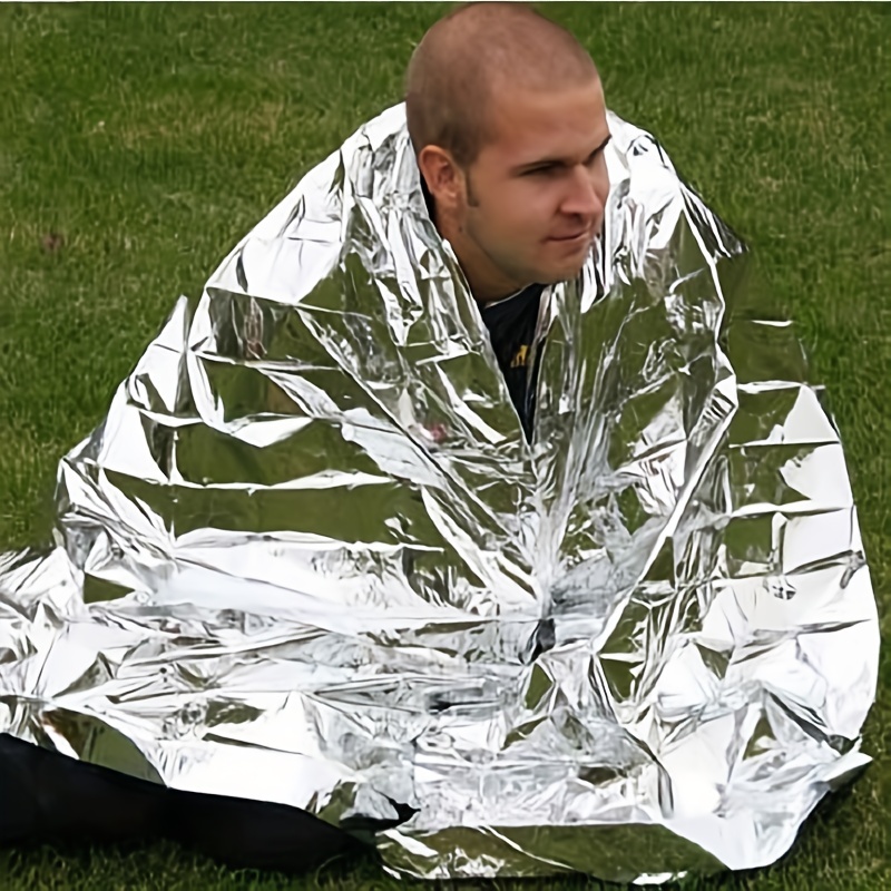 Windproof Emergency Blanket for Camping Hiking
