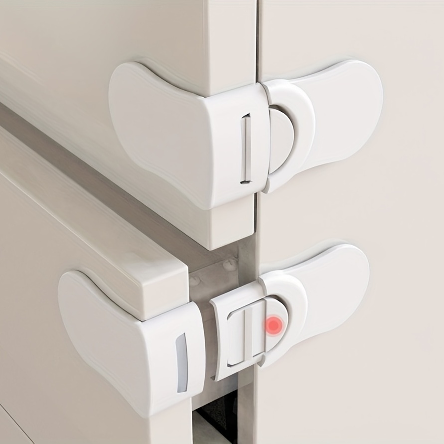 Safety Cabinet Locks Locks Cabinets Drawers Adhesive Pads - Temu