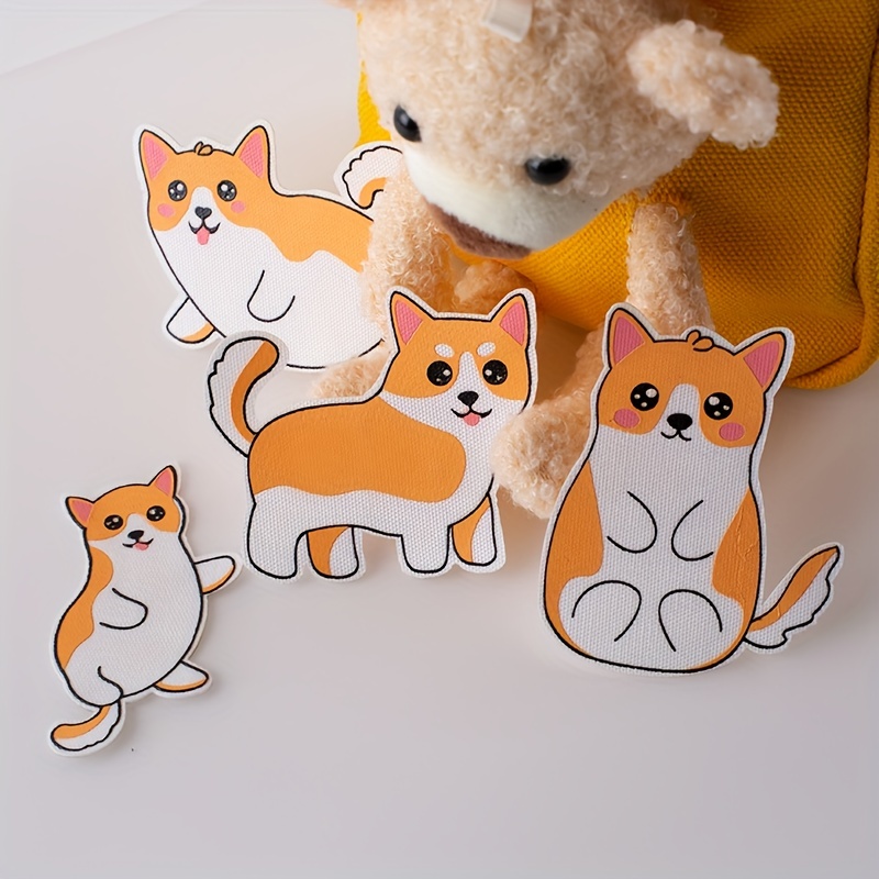 4PCS Animal Cloth Stickers DIY Costume Decoration Sewable Ironable