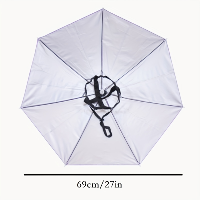 Lightweight Hat Umbrella Diameter Outdoor Rain Dual - Temu New Zealand