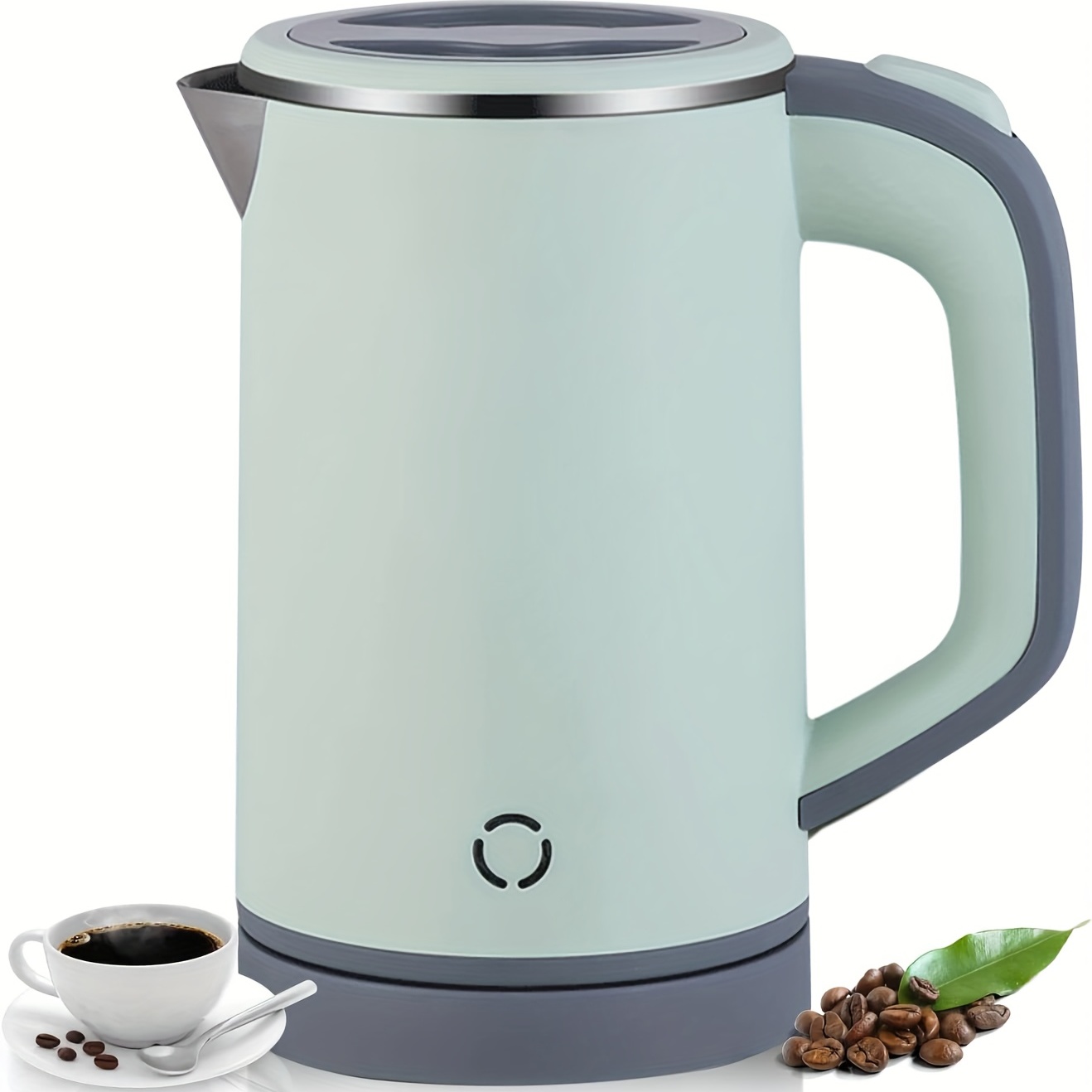 Electric Kettle Stainless Steel Coffee Tea Boiler - Temu