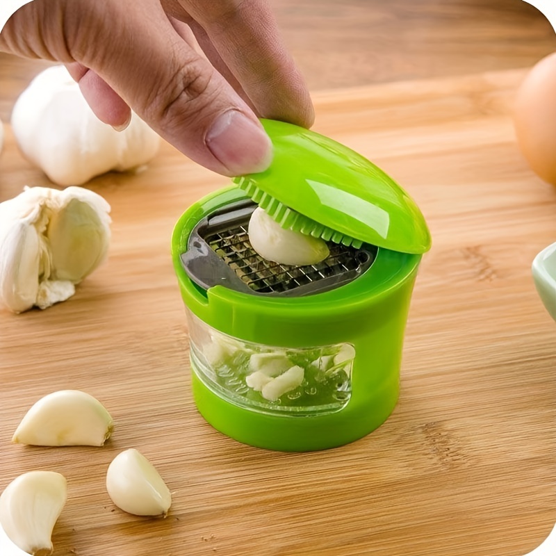 Creative Stainless Steel Garlic Cutter Onion Chopper Hand - Temu