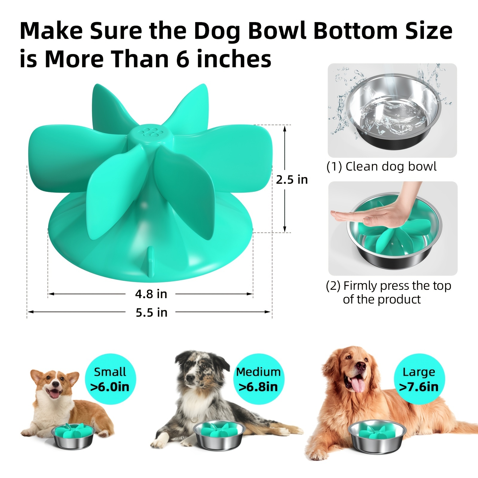 Dog Bowl- Multiple Sizes