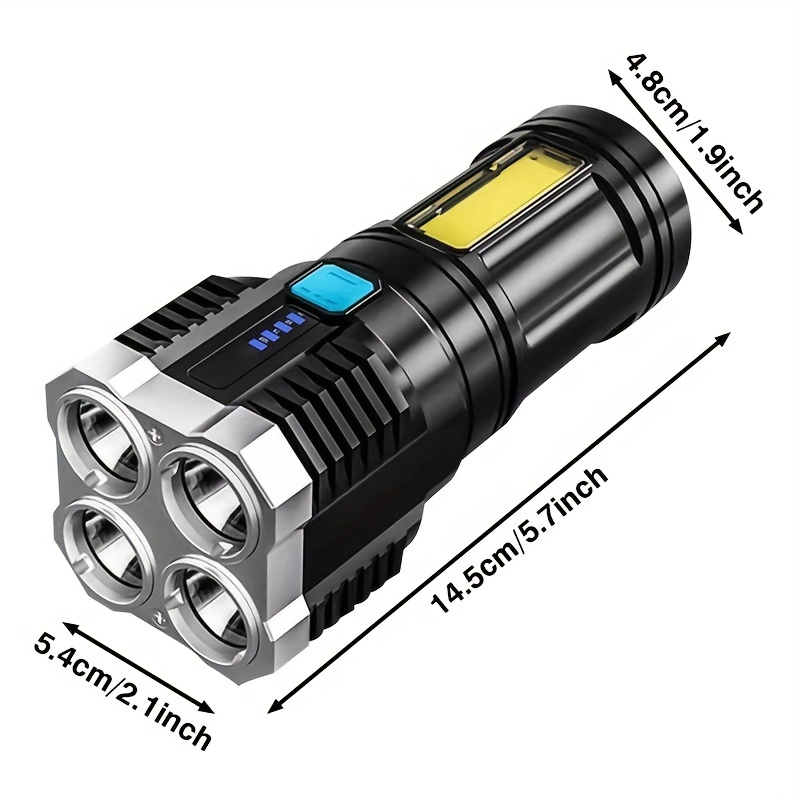 New Multifunctional Ultra-Portable Strong Flashlight