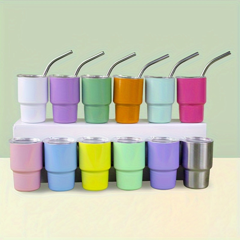 Yummy Sam Stainless Steel Cups with Straws and Lids,Spill-proof Kids  Tumblers Dishwasher Safe, Unbre…See more Yummy Sam Stainless Steel Cups  with