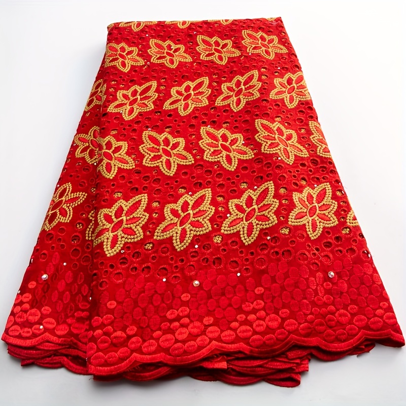 Cotton Fabric Allover Jacquard Lace (M3413) - China Voile Lace Fabric and  Cotton Lace Fabric price
