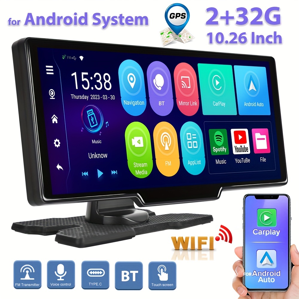 Universal 10.26” Screen Car Radio Multimedia WIFI Video Player