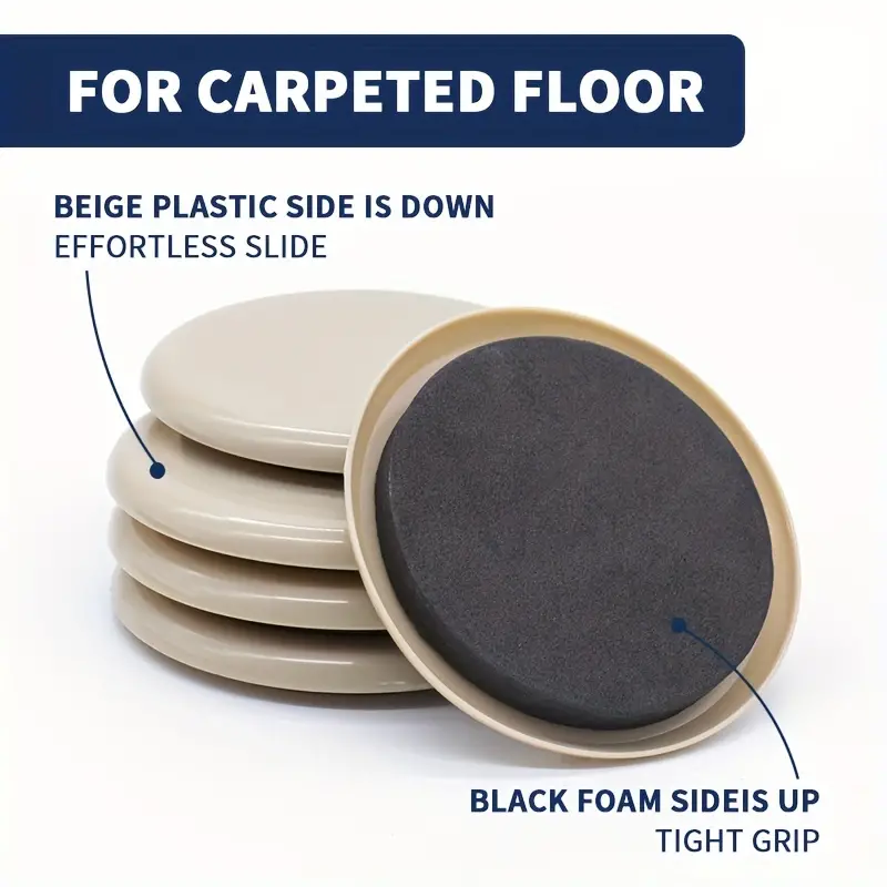Furniture Sliders Carpet Pads