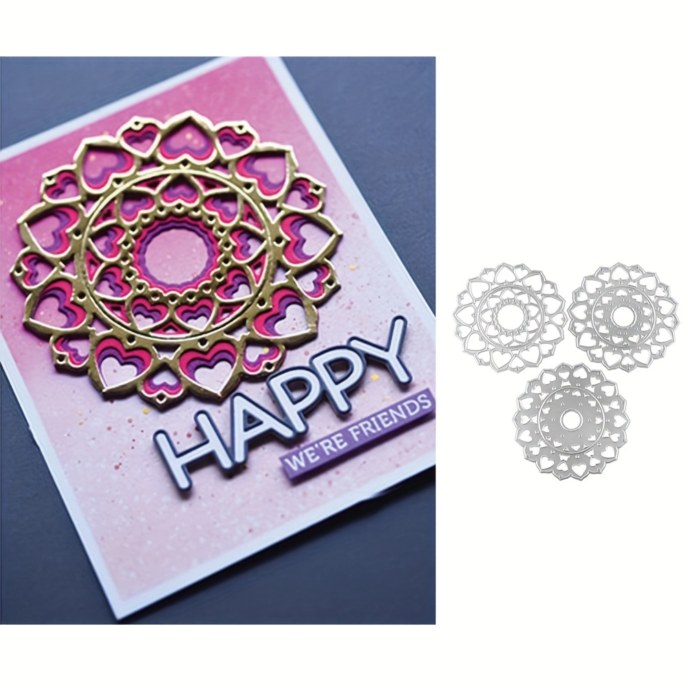 Pop Up Surprise Ball And Add On Cutting Dies For Diy Scrapbooking Album