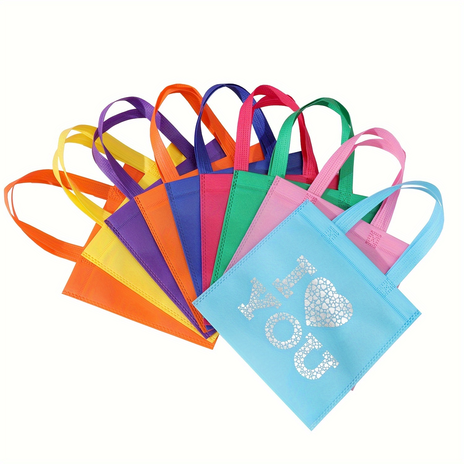 Tomnk 36 bolsas de papel para fiesta de 9 colores bolsas de regalo pequeñas  de 9 colores bolsa de regalo envuelta para cumpleaños baby showers  manualidades y actividades mayo boda varios colores
