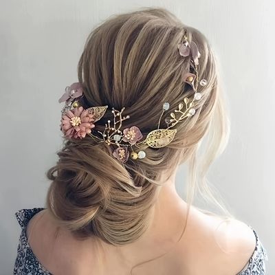 Rhinestone Chain Hairpin Wedding Hair Headdress Tassel Hairpin High Sense  Temperament Hair Accessories - Clothing, Shoes & Jewelry - Temu