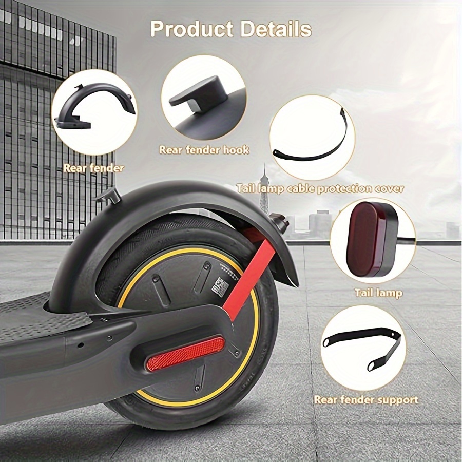 Gancho para Ninebot Patinete Electrico, Accesorios para Scooter Electrico  Ninebot MAX G30 Serie