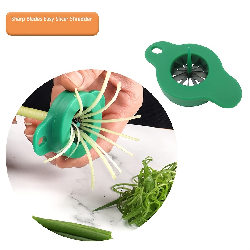 Shallot Roller Green Spring Onion Slicer Shredder + TULGIGS Vegetable —  CHIMIYA