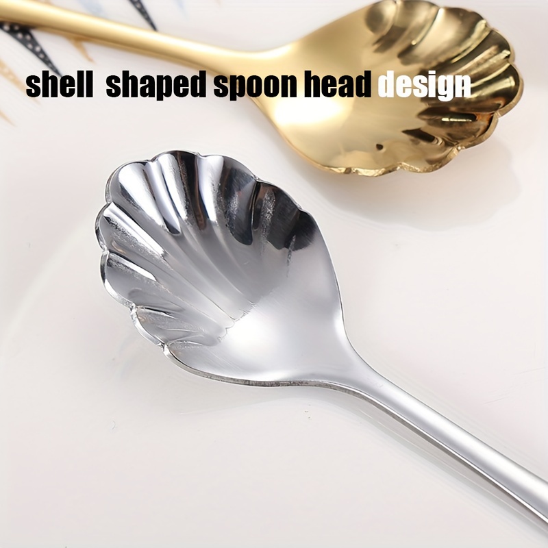  Teaspoons Stainless Steel Spoon Household Square Head