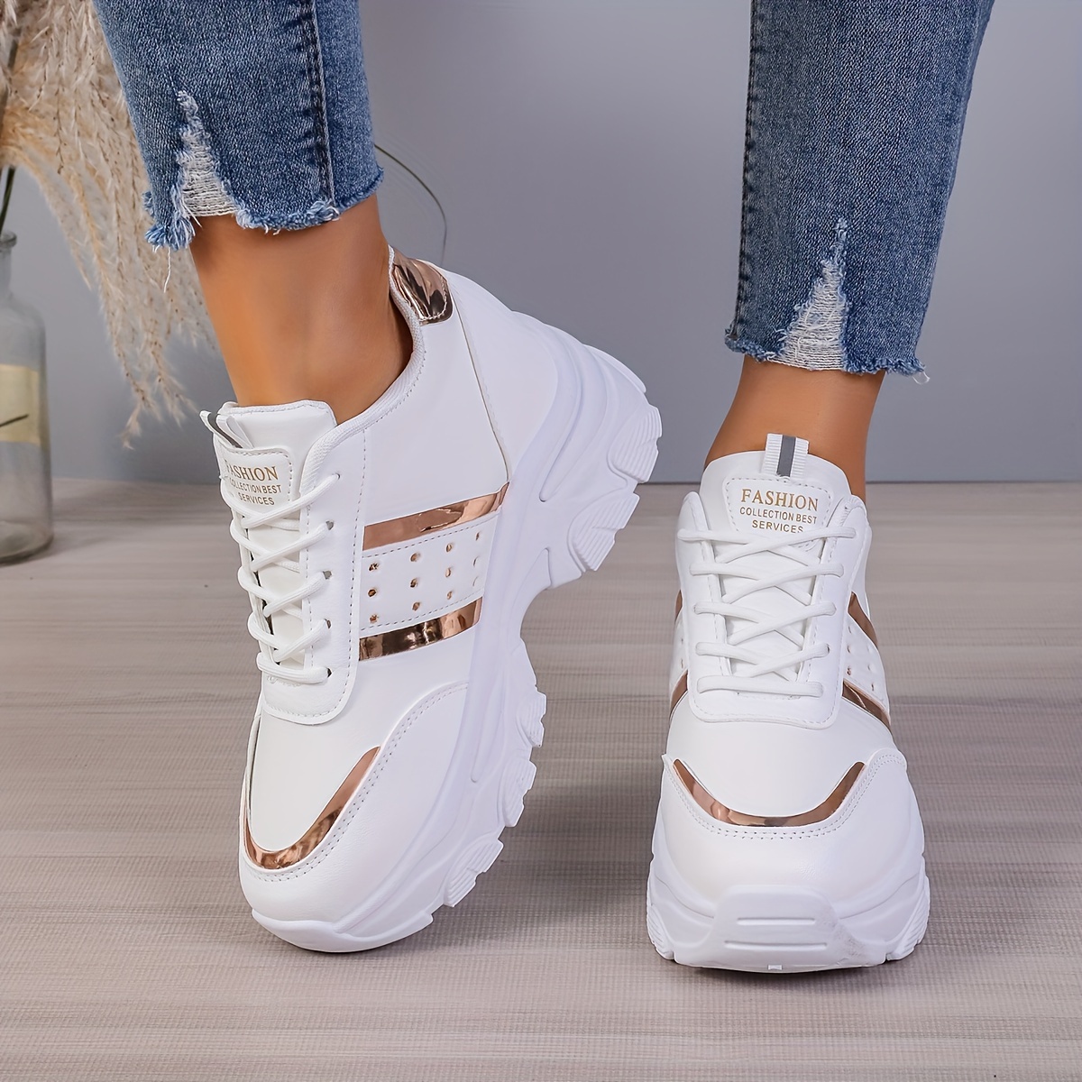 Zapatos deportivos de moda para mujer 2020 hot sale